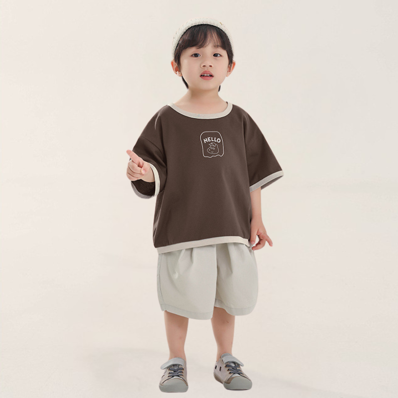 ウエストボタンショートパンツ