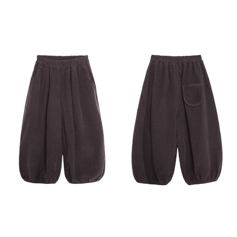 コーデュロイバルーンパンツ