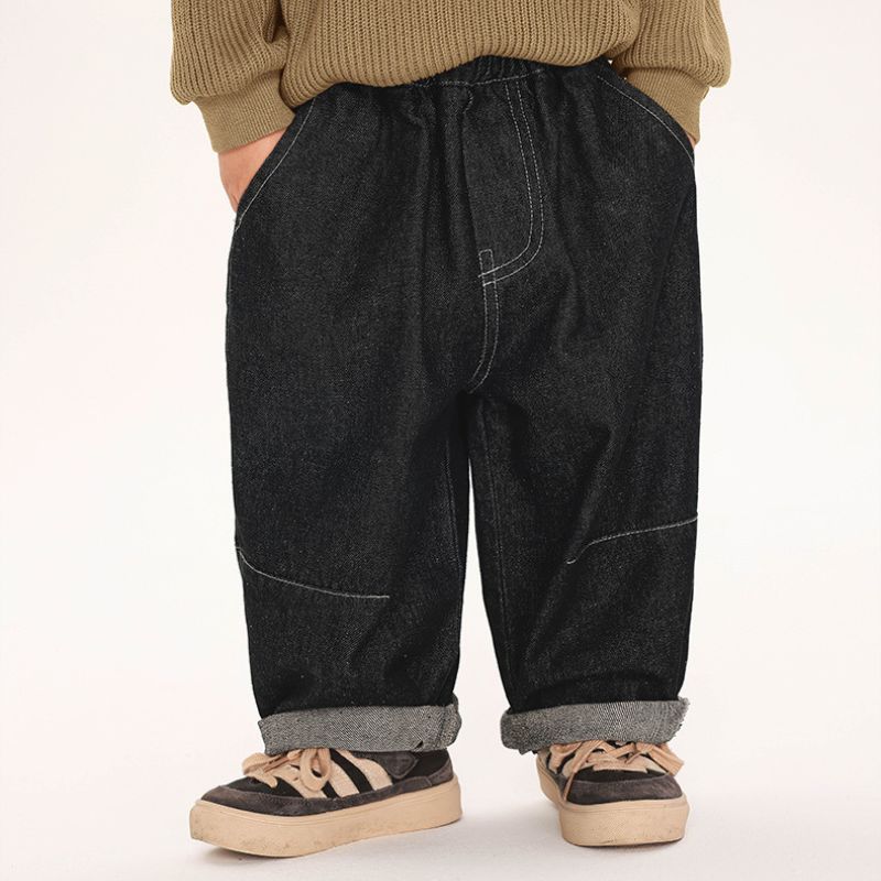ステッチデニムパンツ