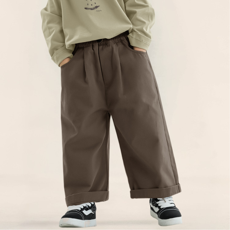 ベーシックストレートパンツ