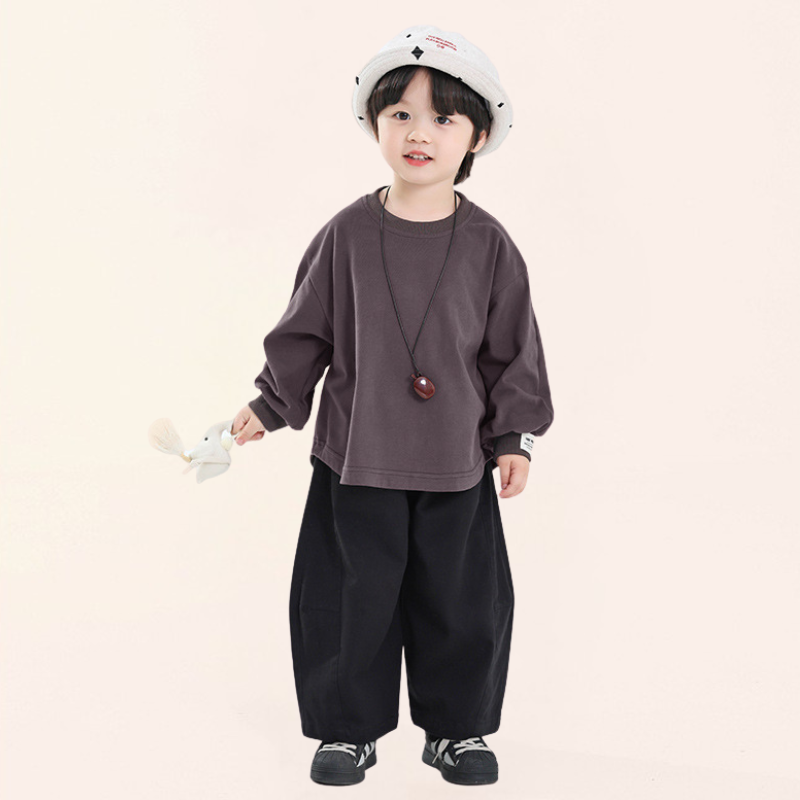 綿100%ゆったりパンツ