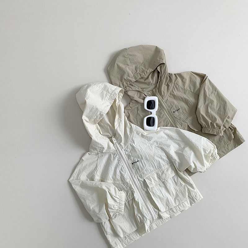 透け素材フーディーシャツ