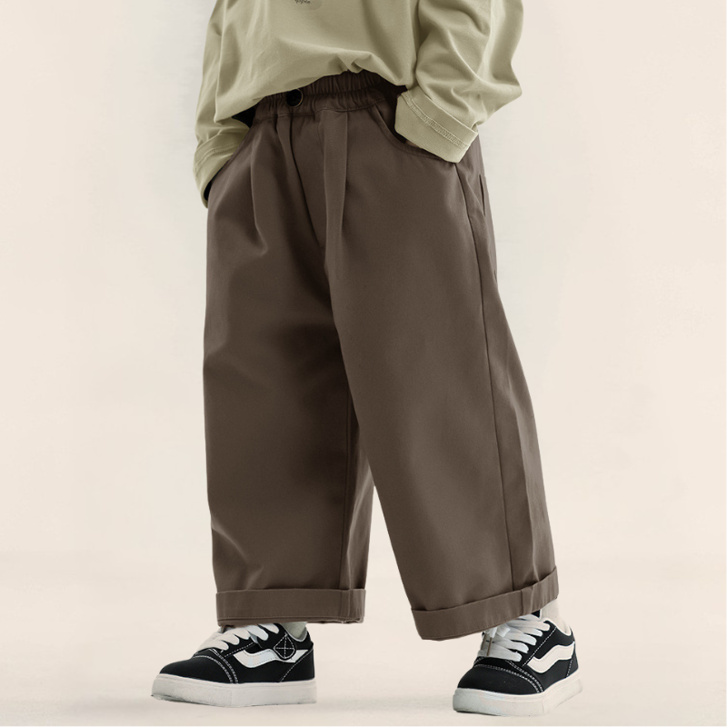 ベーシックストレートパンツ