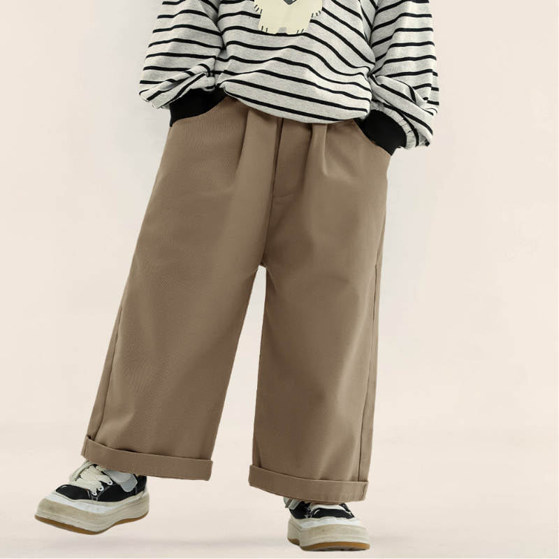 ベーシックストレートパンツ