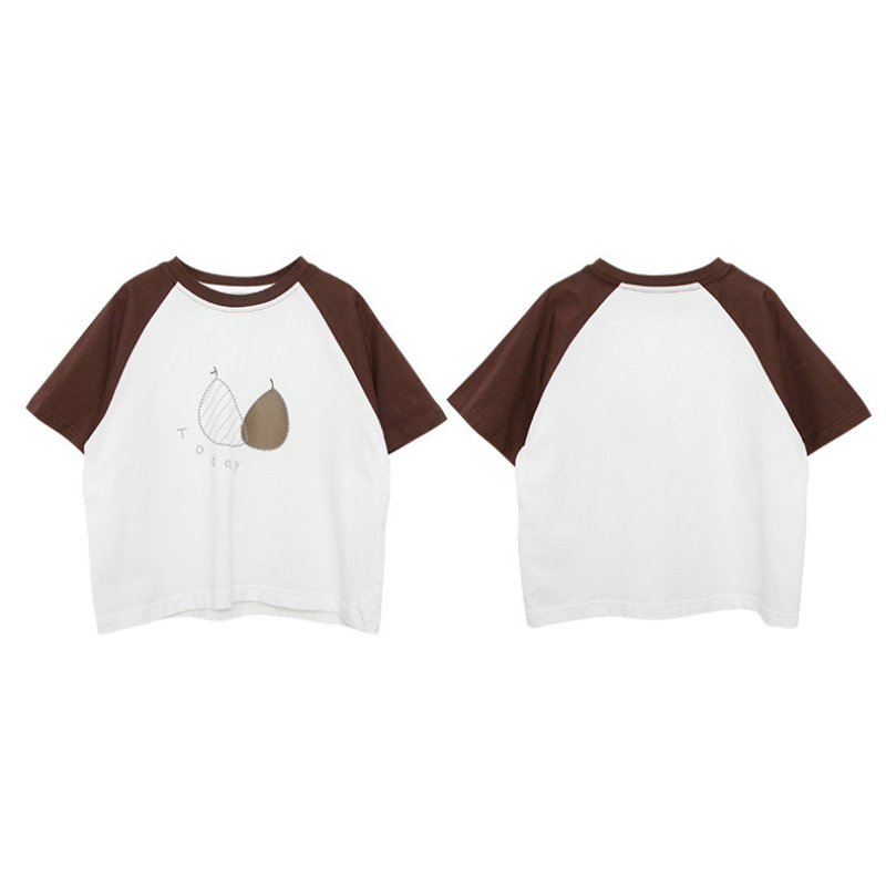 洋ナシプリントTシャツ