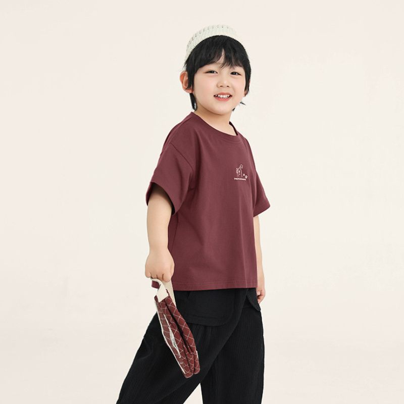 純綿プリントTシャツ