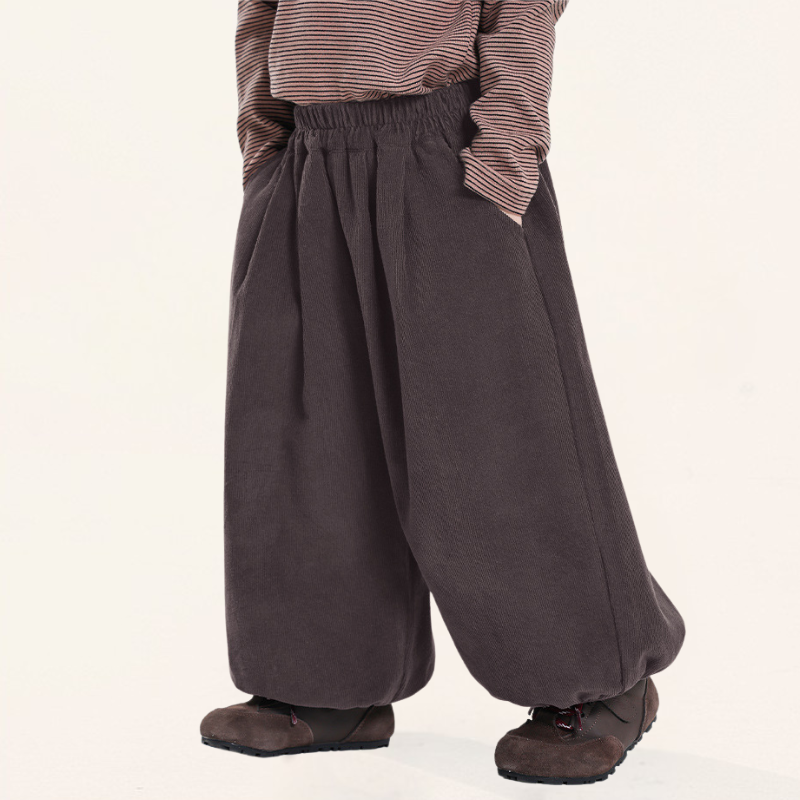 コーデュロイバルーンパンツ