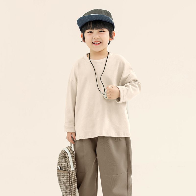 ベーシック長袖Tシャツ