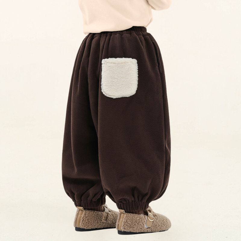 ボアポケット裏ボアパンツ