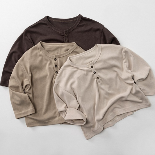 ストレッチベーシックロングT