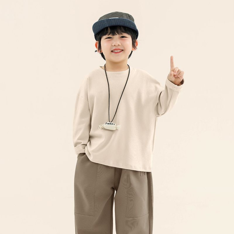 ベーシック長袖Tシャツ