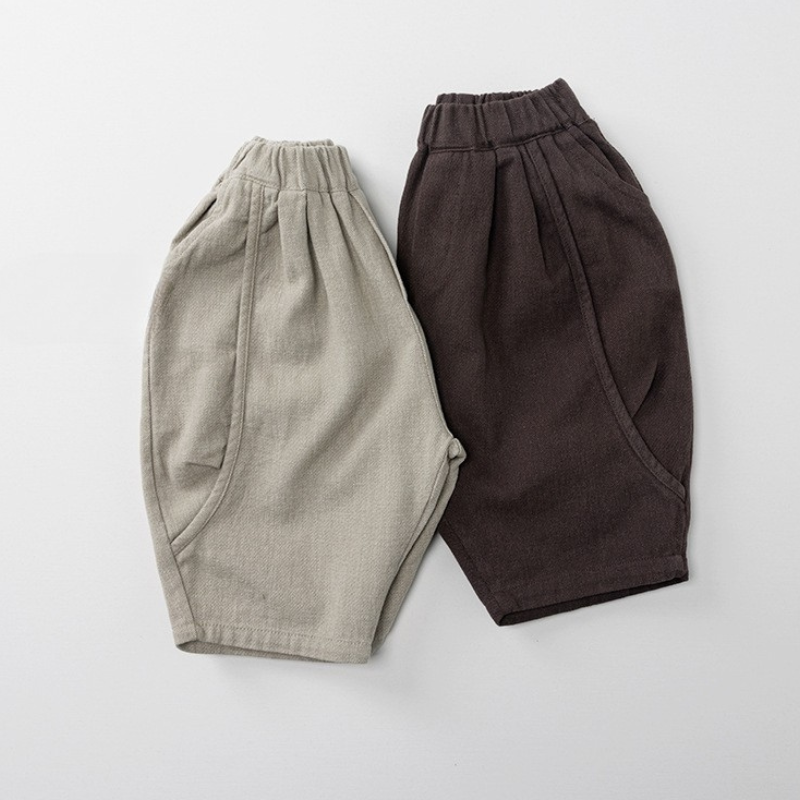 綿100%バルーンシルエットパンツ