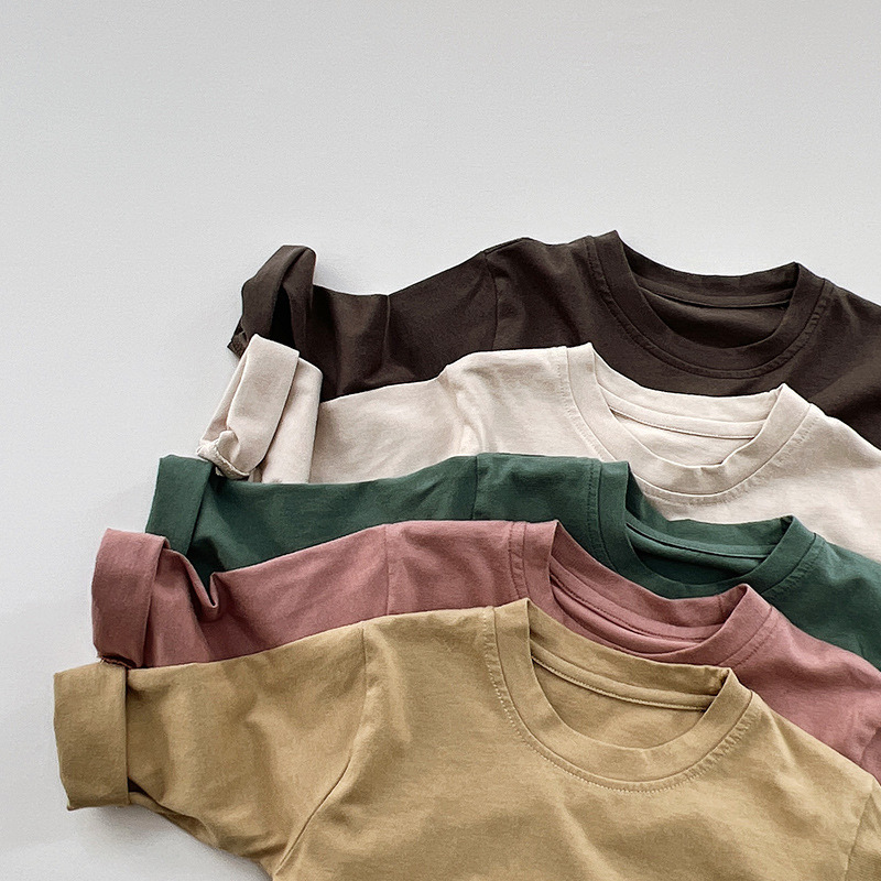 5色ベーシックTシャツ