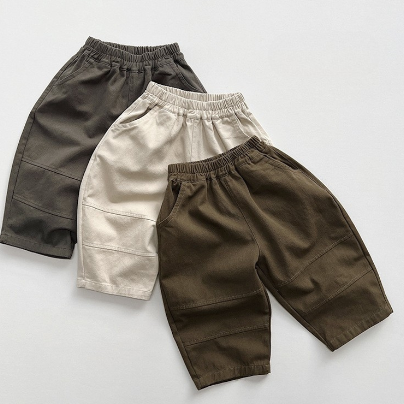 綿100%ロングパンツ