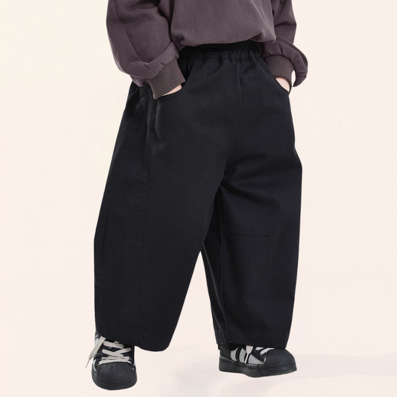 綿100%ゆったりパンツ