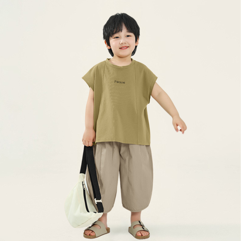 プリーツ7分丈パンツ