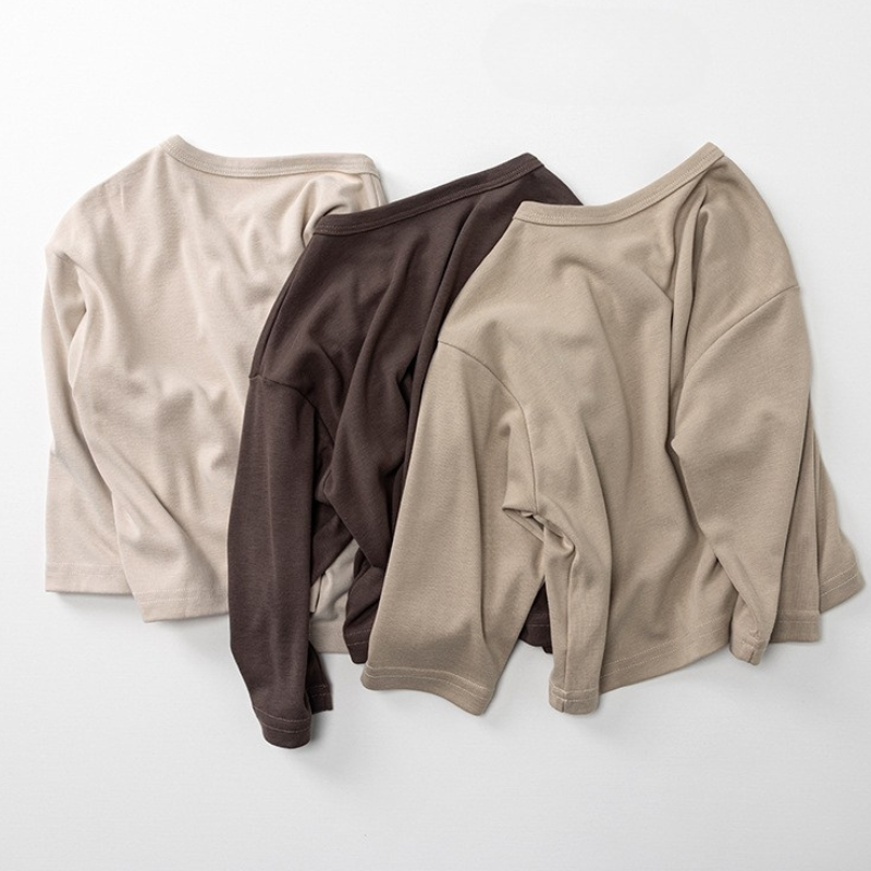 ストレッチベーシックロングT