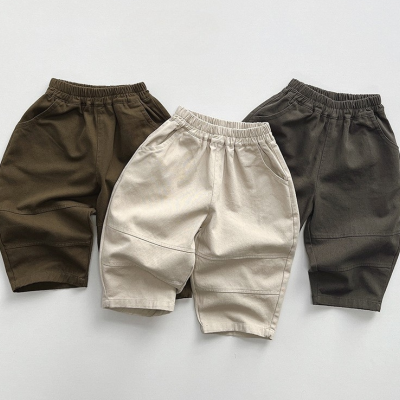 綿100%ロングパンツ