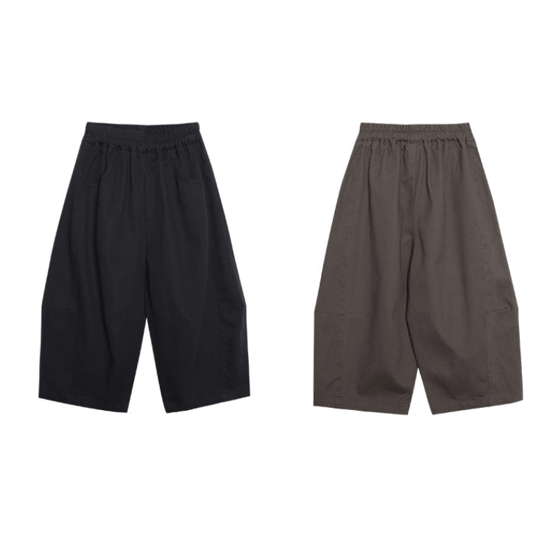 綿100%ゆったりパンツ