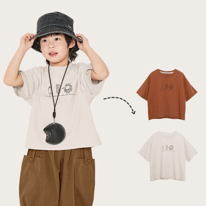 フロントプリントTシャツ