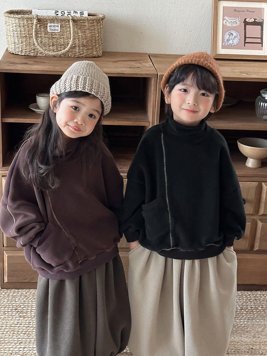 裏ボアステッチスウェット