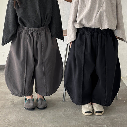 コットンセンタープリーツパンツ