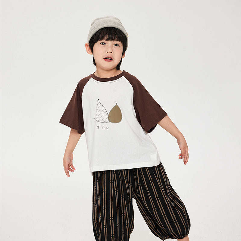 洋ナシプリントTシャツ