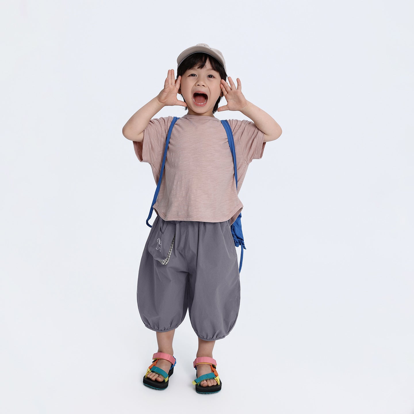 竹節棉コットン半袖T