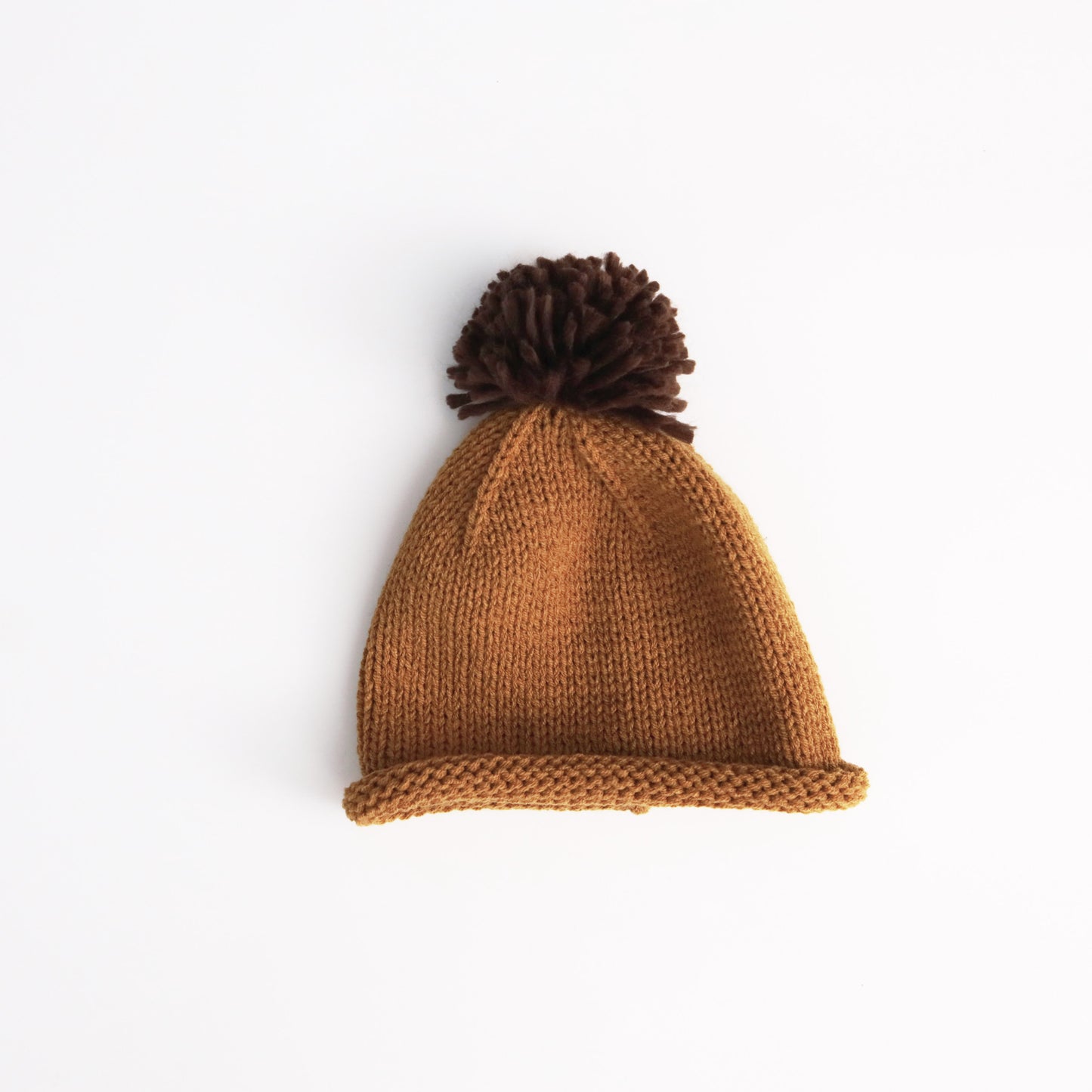 ポンポンニット帽