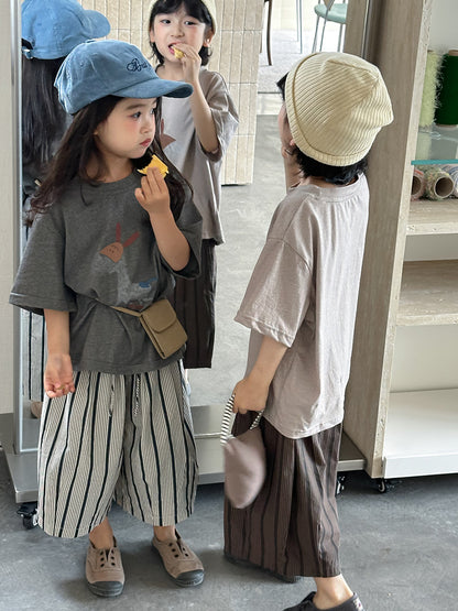 ロバプリント半袖Tシャツ