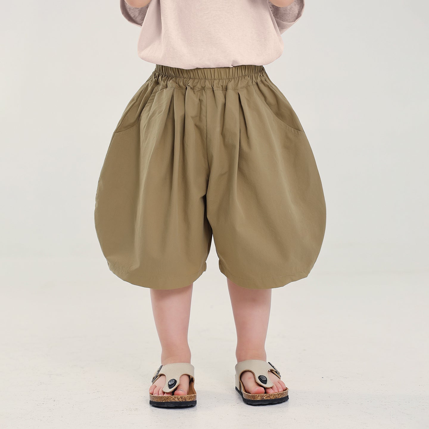 オーバルポケットハーフパンツ
