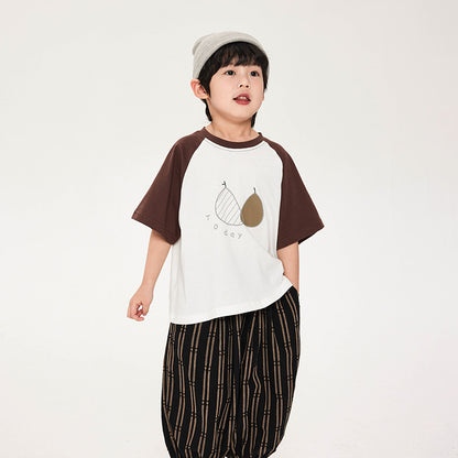 洋ナシプリントTシャツ