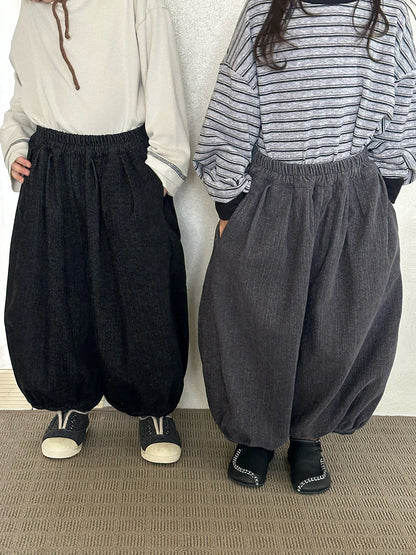 シェニール4色バルーンパンツ