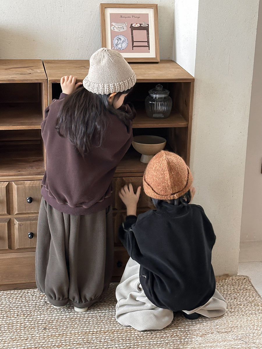 裏ボアステッチスウェット