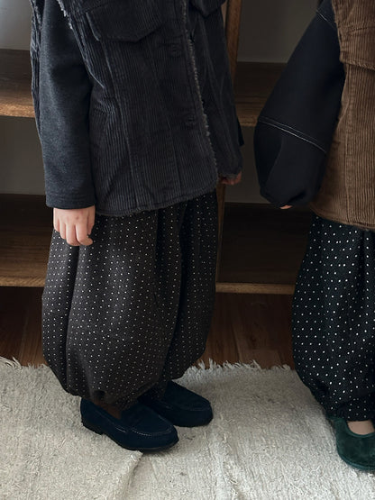 ドット裏ボアバルーンパンツ