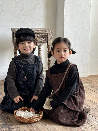 小花柄ベスト&パンツセット