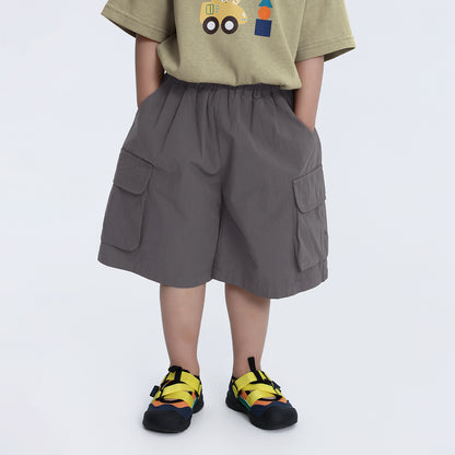 薄手カーゴショートパンツ