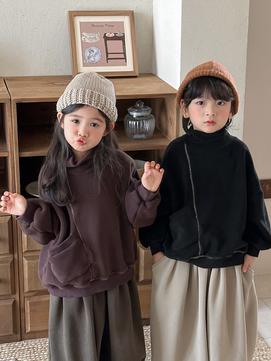 裏ボアステッチスウェット