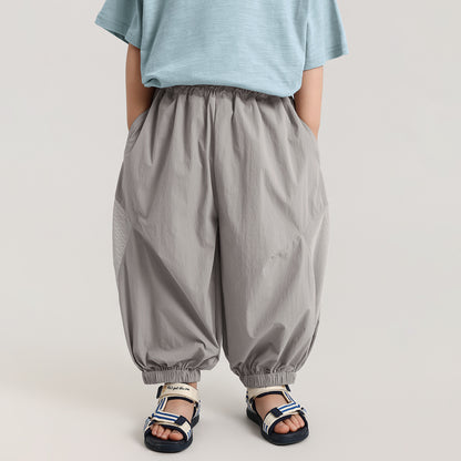 メッシュ切替速乾ゴムパンツ