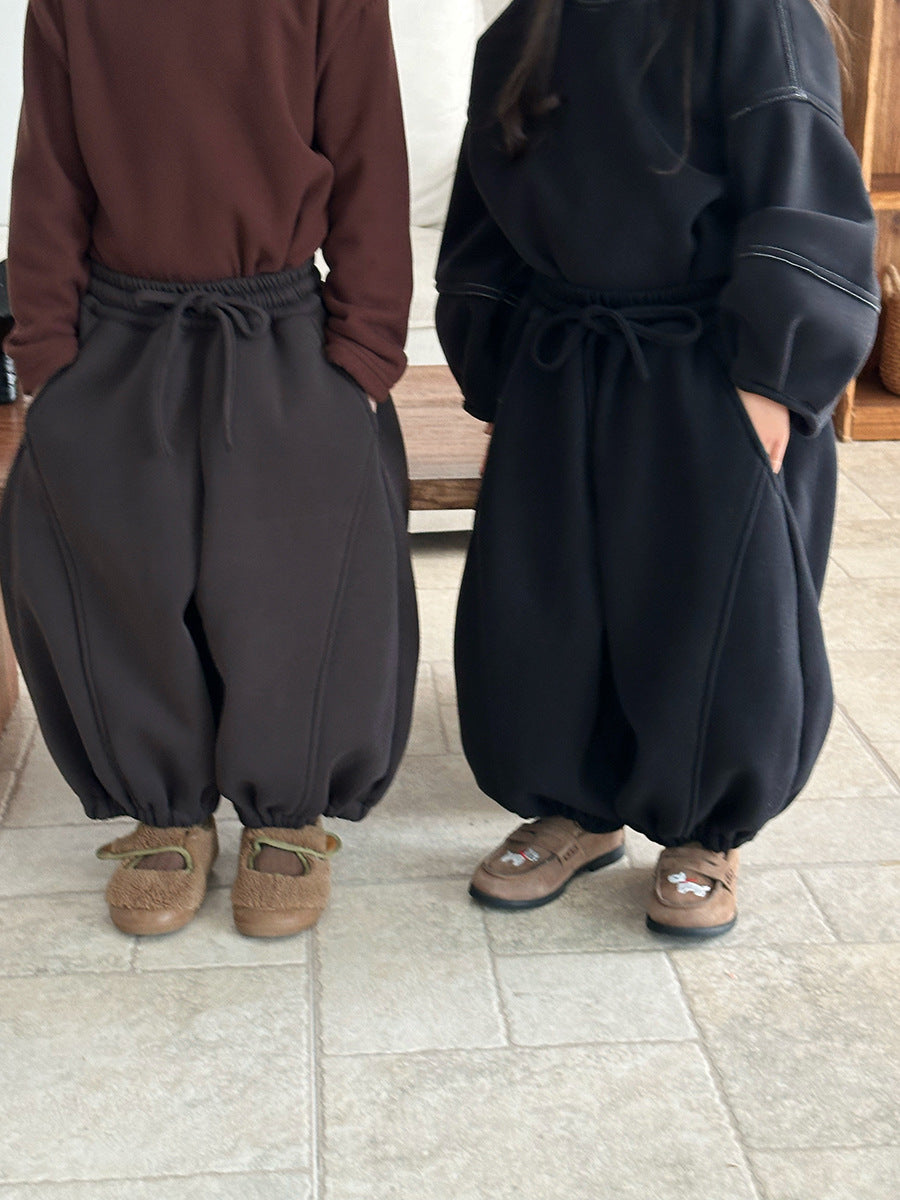 裏ボアスウェットパンツ