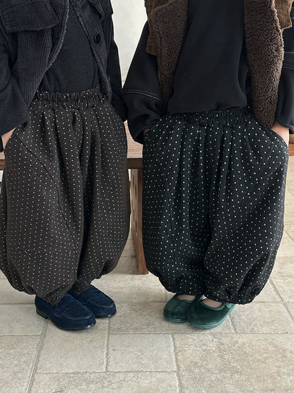 ドット裏ボアバルーンパンツ