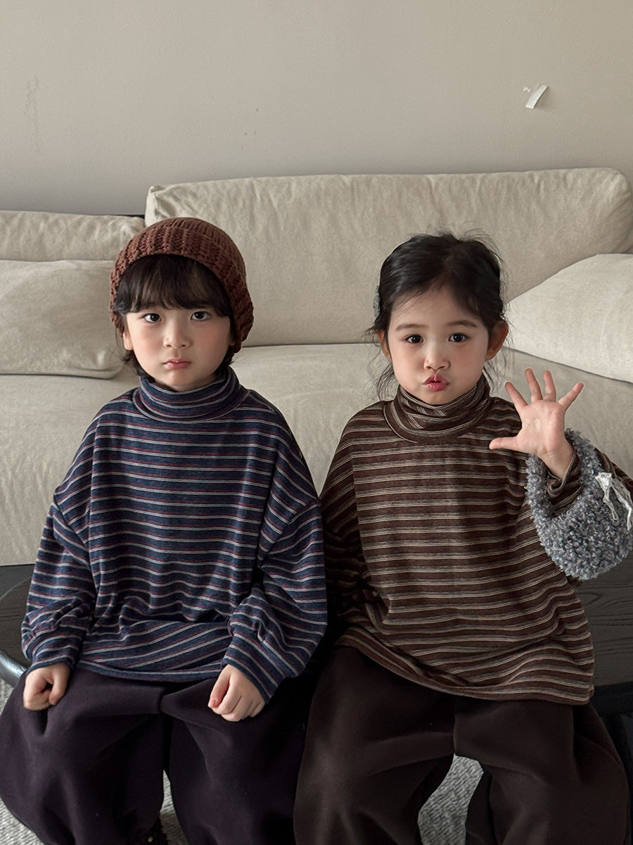 カシミア風ボーダートップス