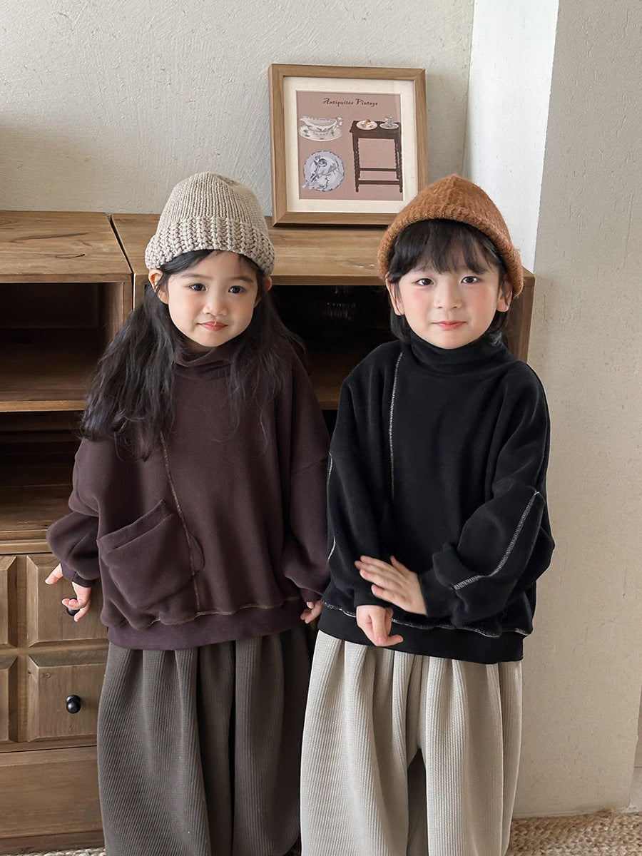 裏ボアステッチスウェット