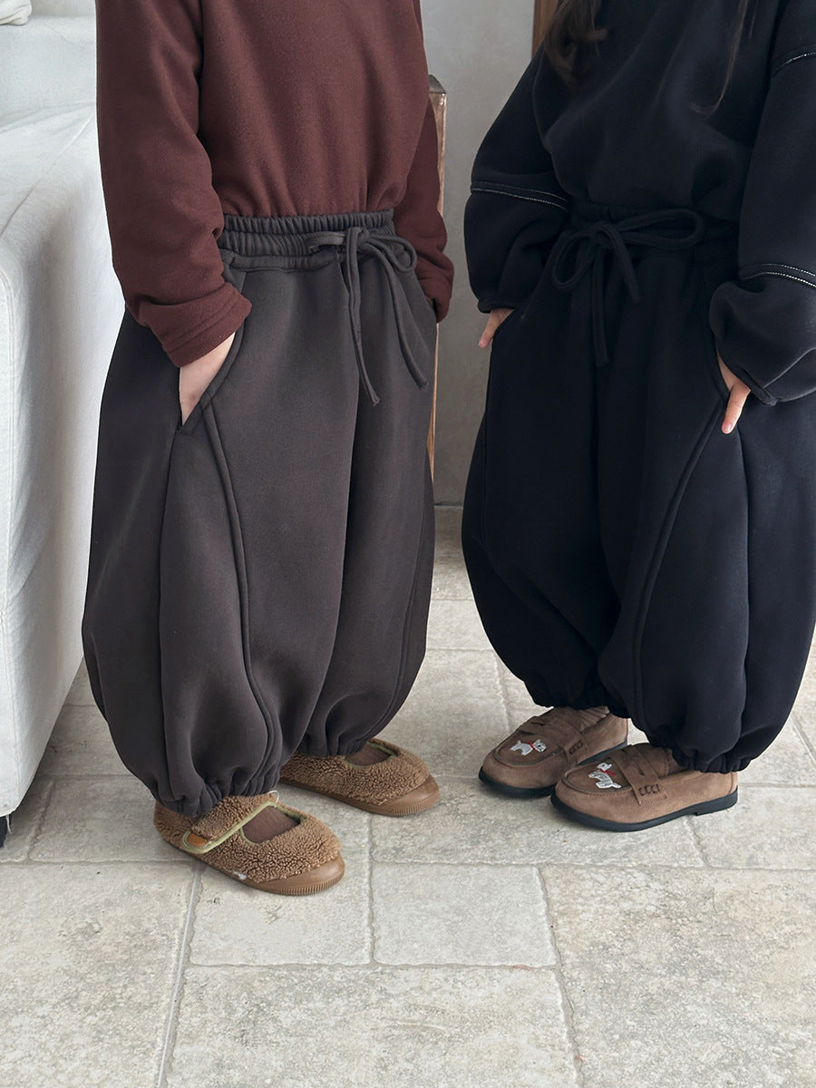 裏ボアスウェットパンツ