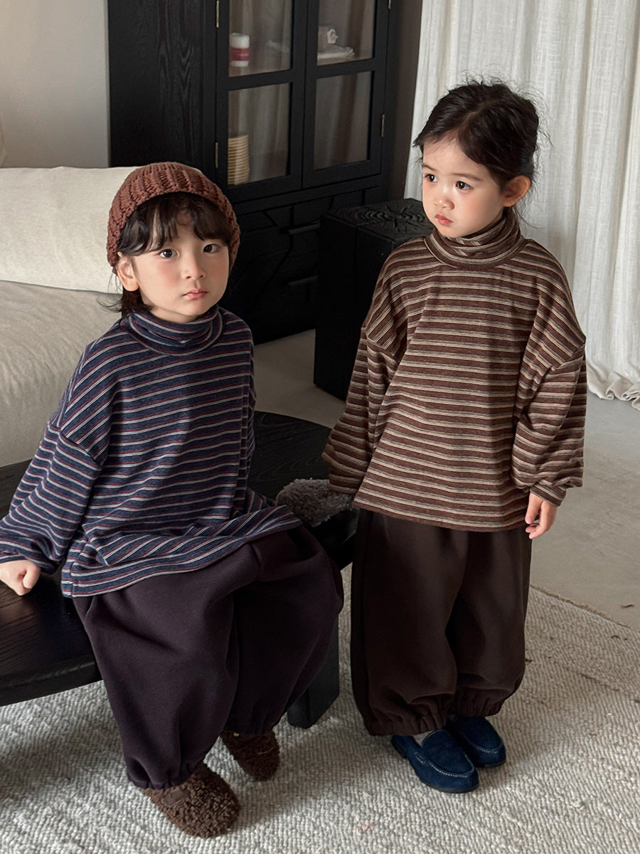 カシミア風ボーダートップス