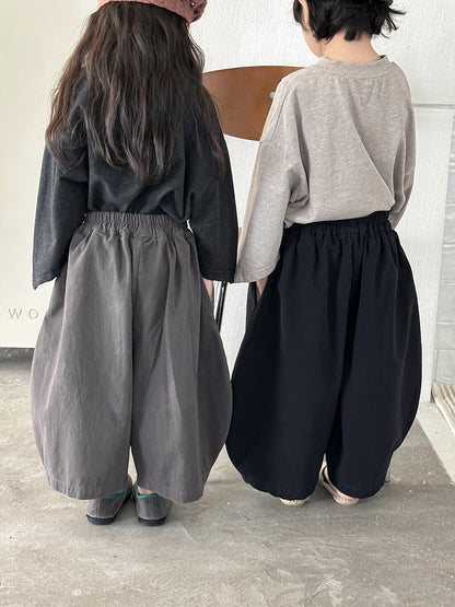 コットンセンタープリーツパンツ