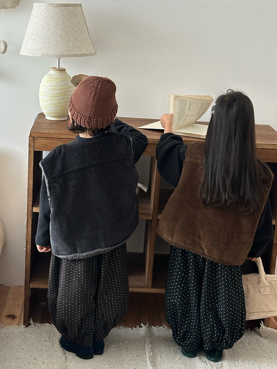 ドット裏ボアバルーンパンツ