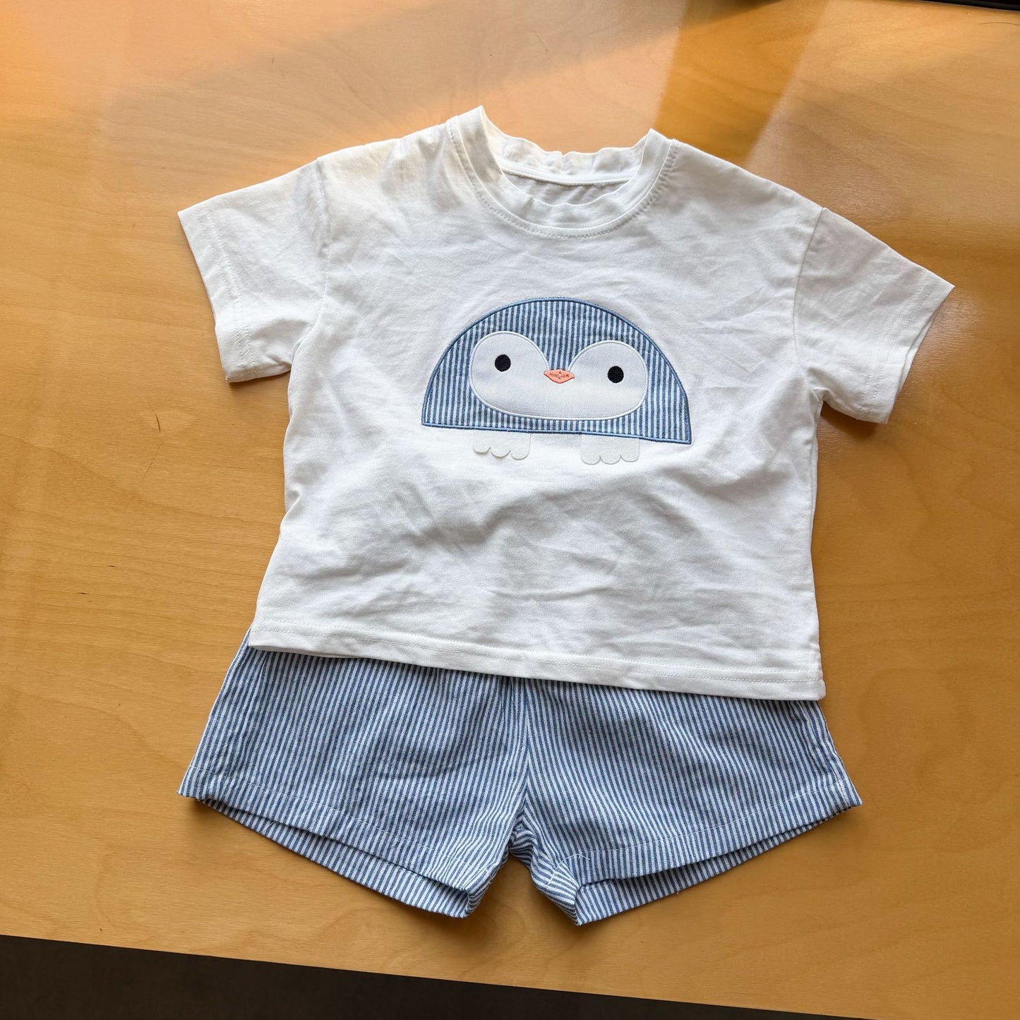 アニマルワッペンTシャツ&ショーツセット