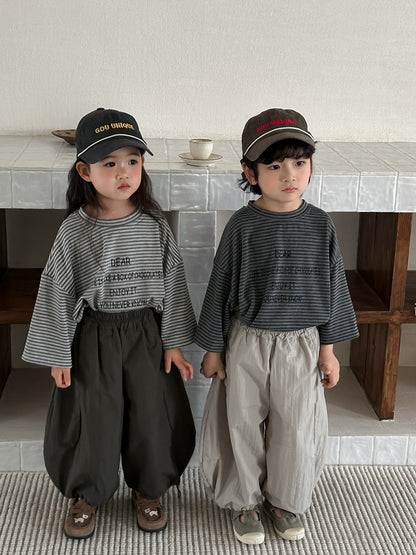 大胆シルエット無地ワイドパンツ