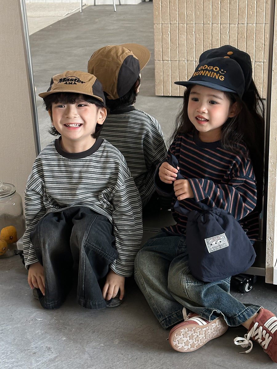 ボーダーカットソー